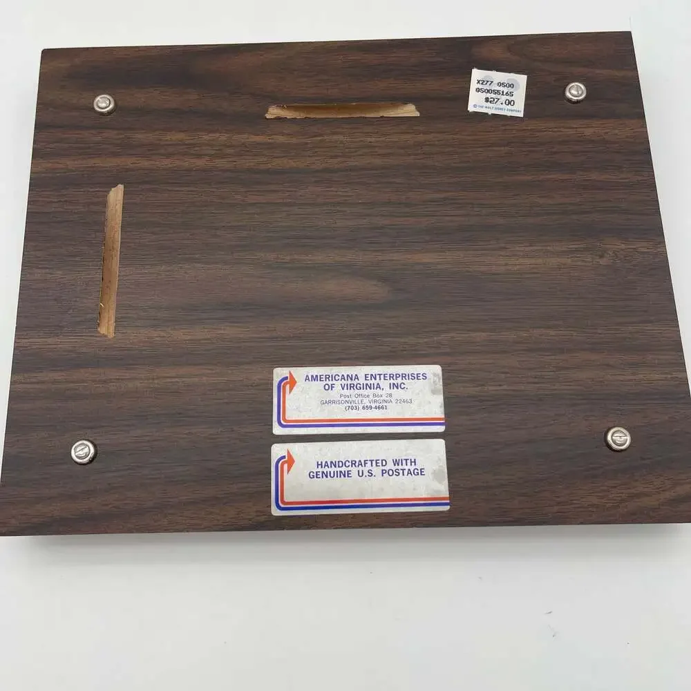 In the Beginning There Were Thirteen - Framed Historical U.S. Postage Stamp Coll